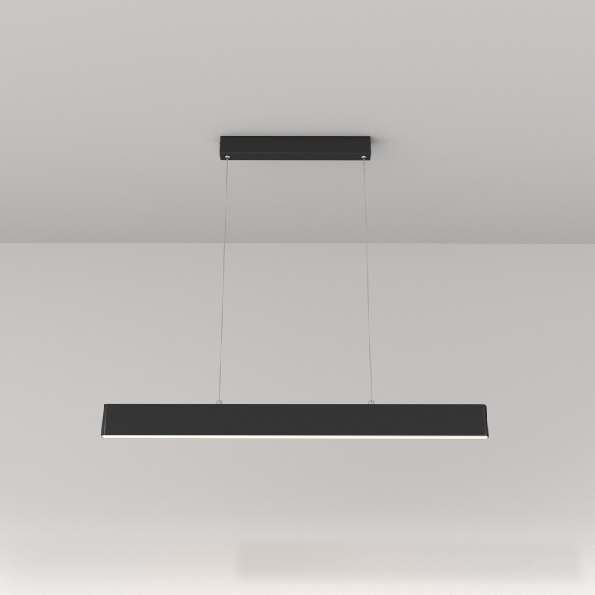 Maytoni P010PL-L23B4K - Lampadario LED a sospensione con filo STEP LED/23W/230V 4000K 91 cm nero