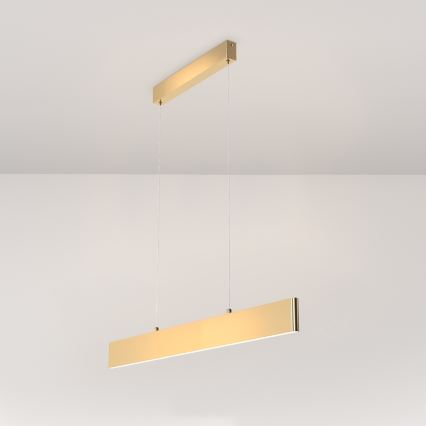 Maytoni P010PL-L23G3K - Lampadario LED a sospensione con filo STEP LED/23W/230V 3000K 91 cm oro