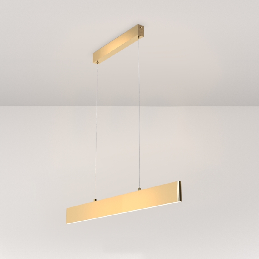 Maytoni P010PL-L23G3K - Lampadario LED a sospensione con filo STEP LED/23W/230V 3000K 91 cm oro