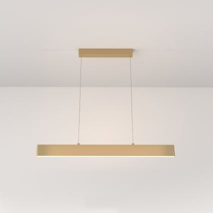 Maytoni P010PL-L23G3K - Lampadario LED a sospensione con filo STEP LED/23W/230V 3000K 91 cm oro