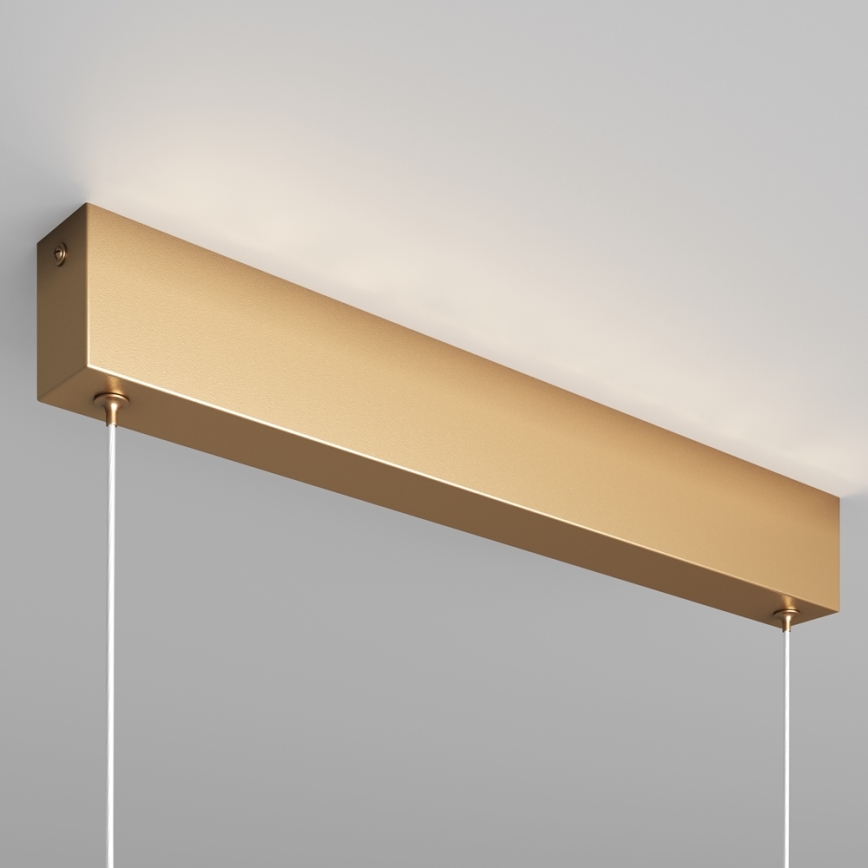 Maytoni P010PL-L23G3K - Lampadario LED a sospensione con filo STEP LED/23W/230V 3000K 91 cm oro