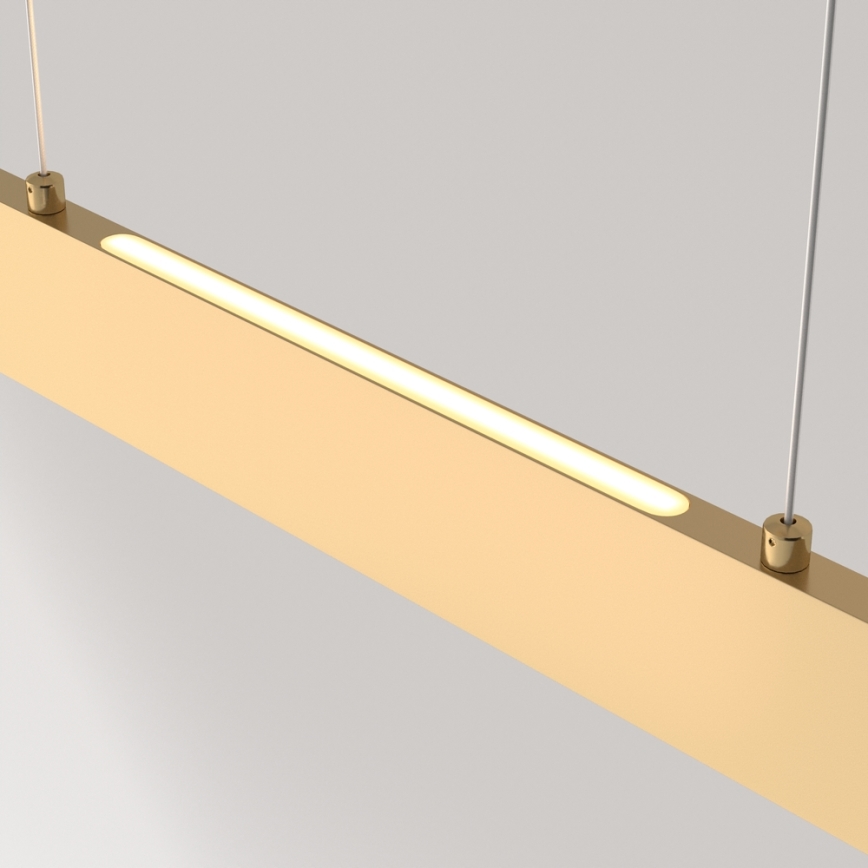 Maytoni P010PL-L23G3K - Lampadario LED a sospensione con filo STEP LED/23W/230V 3000K 91 cm oro