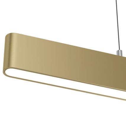Maytoni P010PL-L23G3K - Lampadario LED a sospensione con filo STEP LED/23W/230V 3000K 91 cm oro