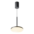 Maytoni P076PL-L12W3K-B - Lampadario LED a sospensione con filo PLATO LED/12W/230V 3000K nero