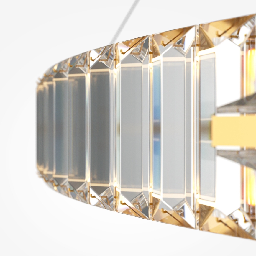 Maytoni P097PL-L90G4K - Lampadario LED a sospensione con filo KRONE LED/90W/230V CRI 90 diametro 80,5 cm oro