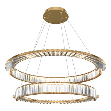 Maytoni P097PL-L90G4K - Lampadario LED sospeso a cavo KRONE LED/90W/230V CRI 90 Ø 102 cm dorato