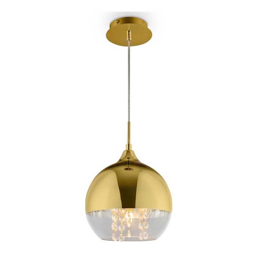 Maytoni P140-PL-110-1-G - Lampadario a sospensione con filo FERMI 1xE27/60W/230V oro