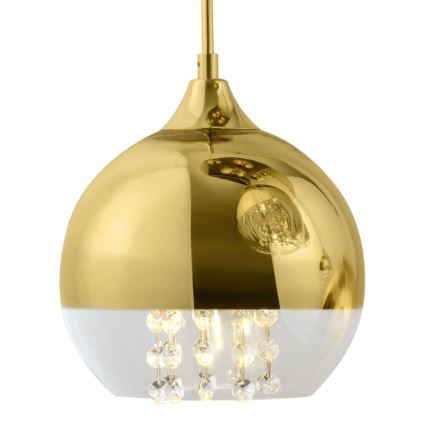 Maytoni P140-PL-170-5-G - Lampadario a sospensione con filo FERMI 5xE27/60W/230V oro