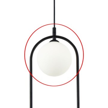 Maytoni - Paralume di ricambio per lampadario RING bianco
