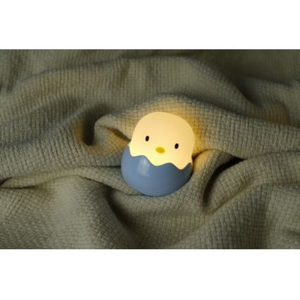 MegaLight - Lampada ricaricabile per bambini a LED RGB dimmerabile con touch EGGY EGG LED/5V