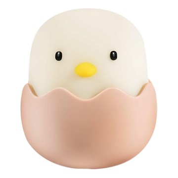 MegaLight - Lampada ricaricabile per bambini a LED RGB dimmerabile con touch EGGY EGG LED/5V