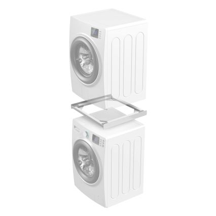 Meliconi 656115 - Distanziale per lavatrice e asciugatrice 70 cm bianco