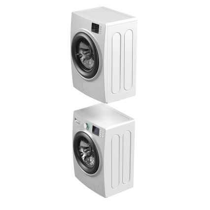 Meliconi 656116 - Distanziale per lavatrice e asciugatrice 46 cm bianco