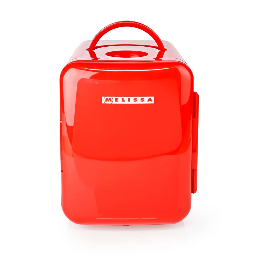 Melissa - Mini frigorifero portatile 48W/12/230V rosso