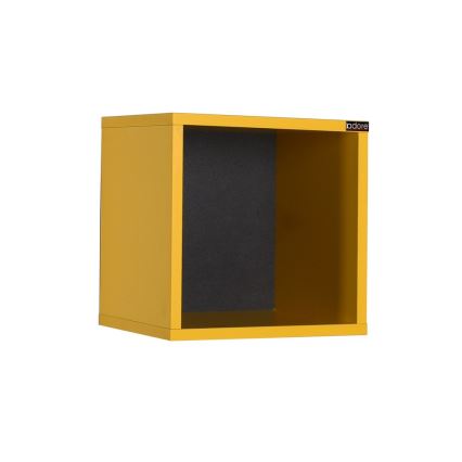 Mensola 33x33 cm giallo