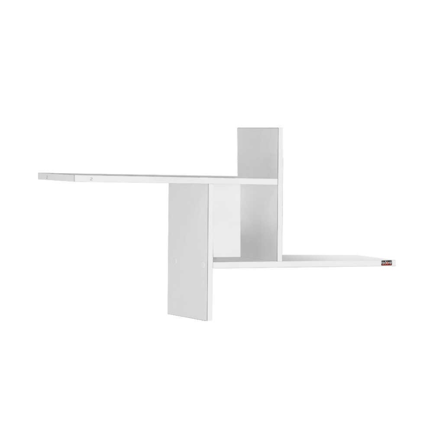 Mensola 50x100 cm bianco lucido