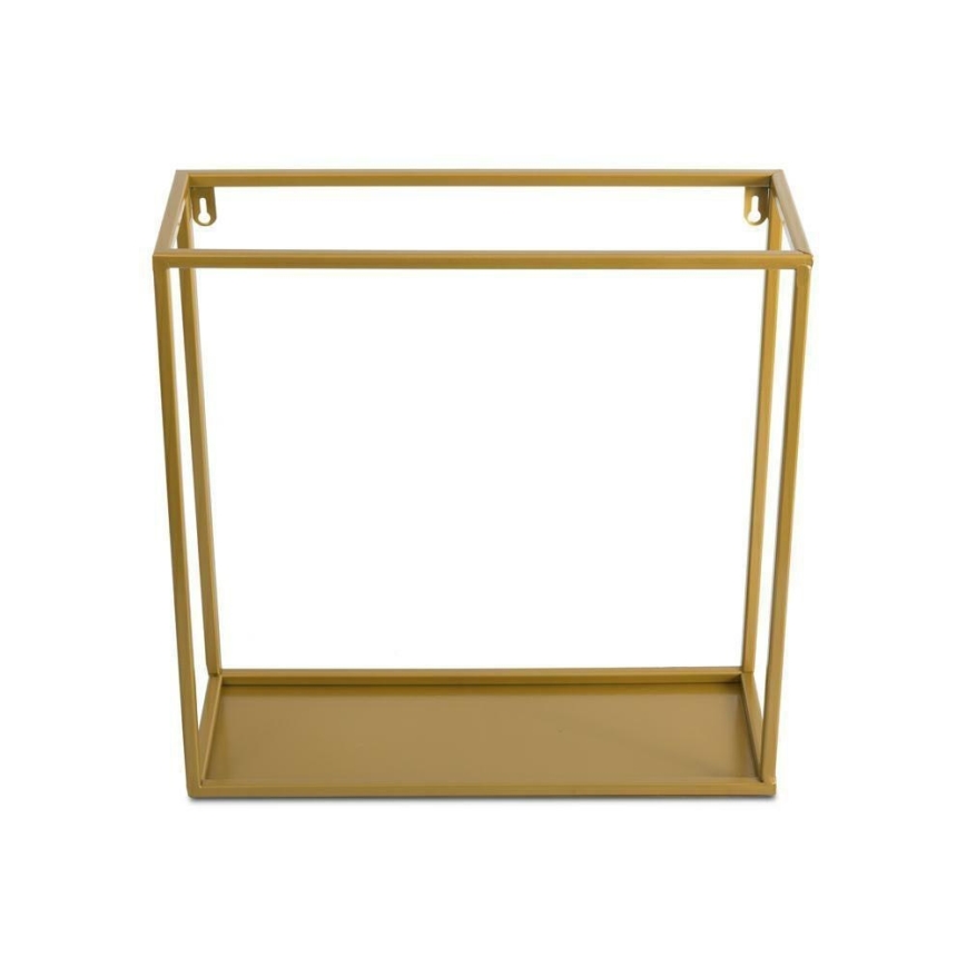 Mensola a muro 40x40 cm oro