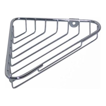 Mensola angolare per doccia 14x21,5 cm cromo lucido