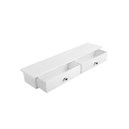 Mensola da parete con scomparti SHELFY bianca