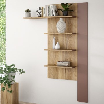 Mensola da parete INAR rovere/marrone