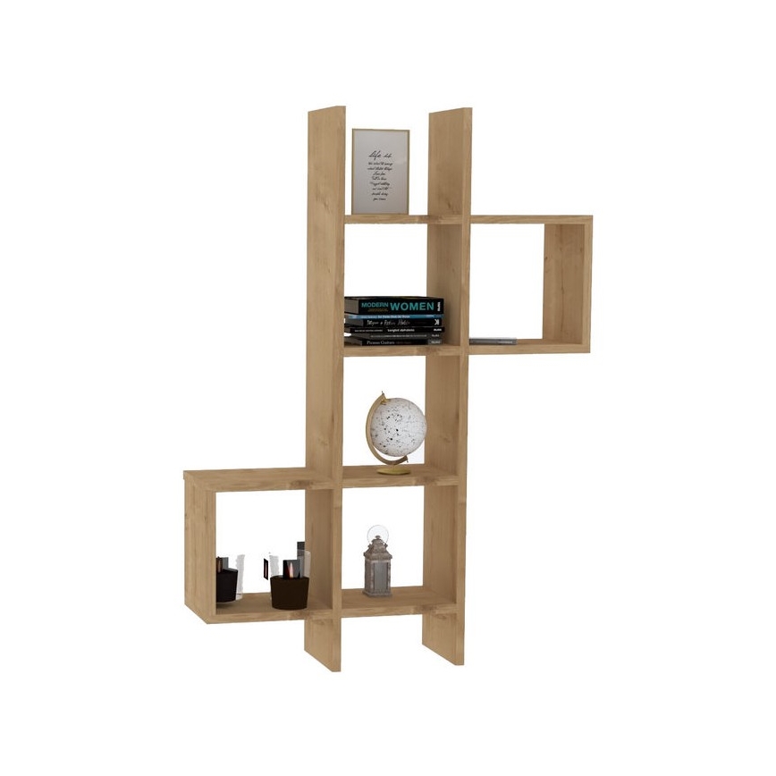 Mensola da parete KENO 125x79 cm marrone