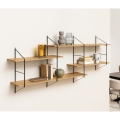 Mensola da parete TOCO 191 x 79 cm in rovere