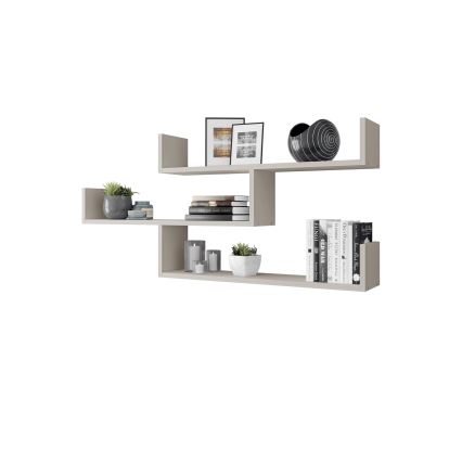 Mensola da parete TRIO 55x119 cm cachemire