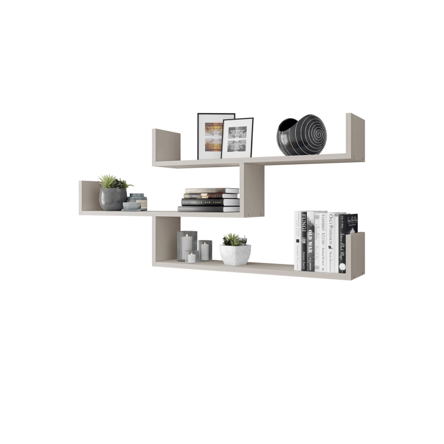 Mensola da parete TRIO 55x119 cm cachemire