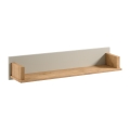 Mensola MENTA 110x20x21 cm rovere wotan/grigio