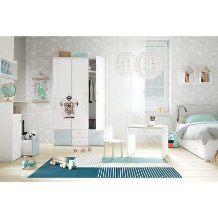 Mensola per bambini BUBO 35x72 cm bianco/beige