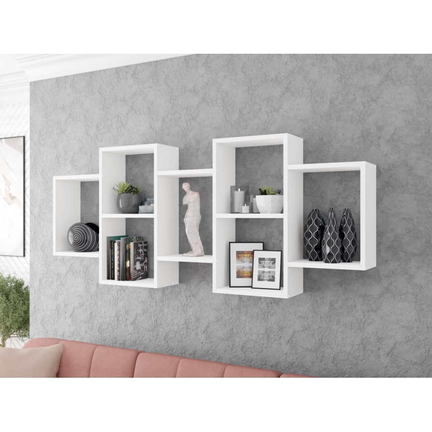 Mensola TRIO 65x161 cm bianco