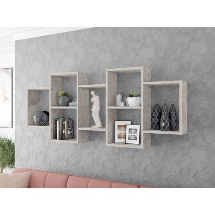 Mensola TRIO 65x161 cm grigio