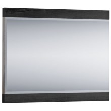 Mirror LANDU 61,5x63,5 cm nero