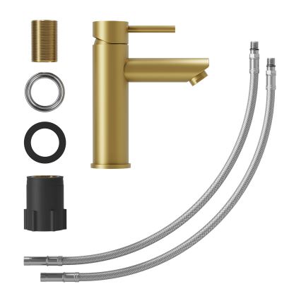 Miscelatore per lavabo RINGSTED 17,8 cm in ottone spazzolato