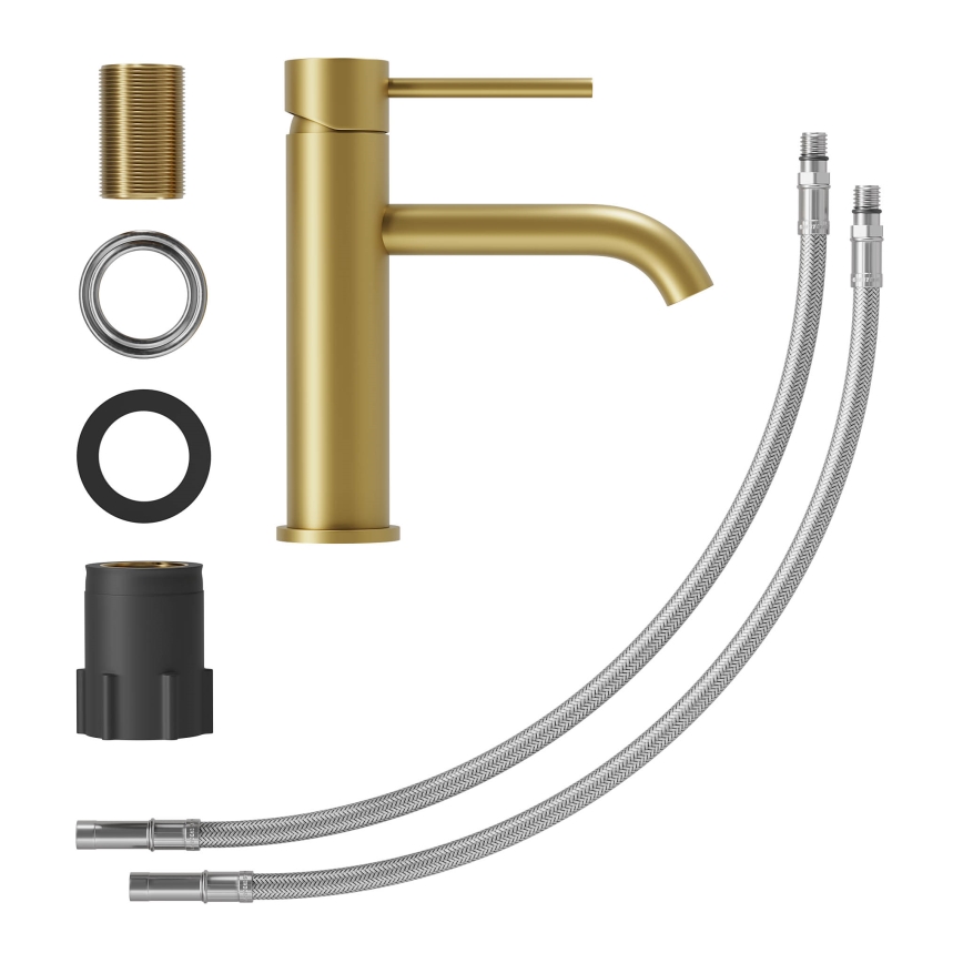 Miscelatore per lavabo SOVANG 18,3 cm in ottone spazzolato