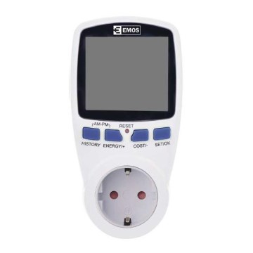 Misuratore digitale di consumo elettrico P5821 SCHUKO