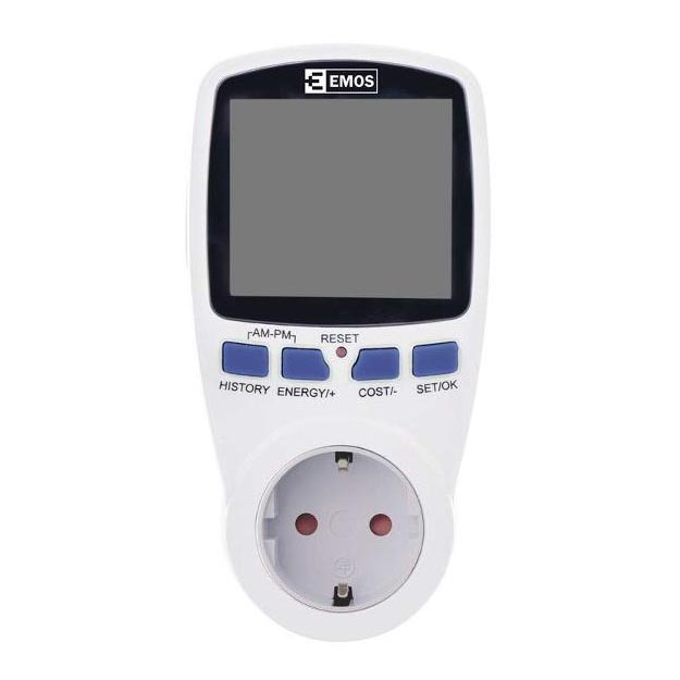 Misuratore digitale di consumo elettrico P5821 SCHUKO