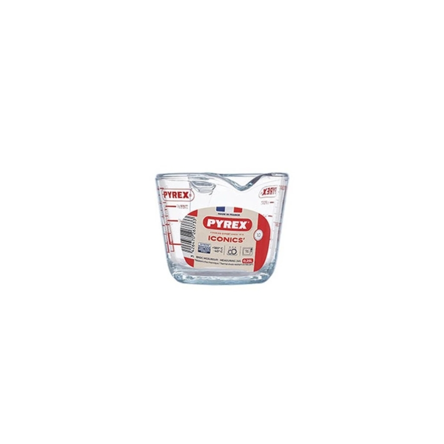 Misurino graduato in vetro PYREX 0,25 l
