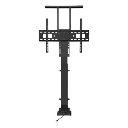 MK FLORIA MKF-19DM648 - Supporto a pavimento per TV 37-65 nero SCHUKO + telecomando