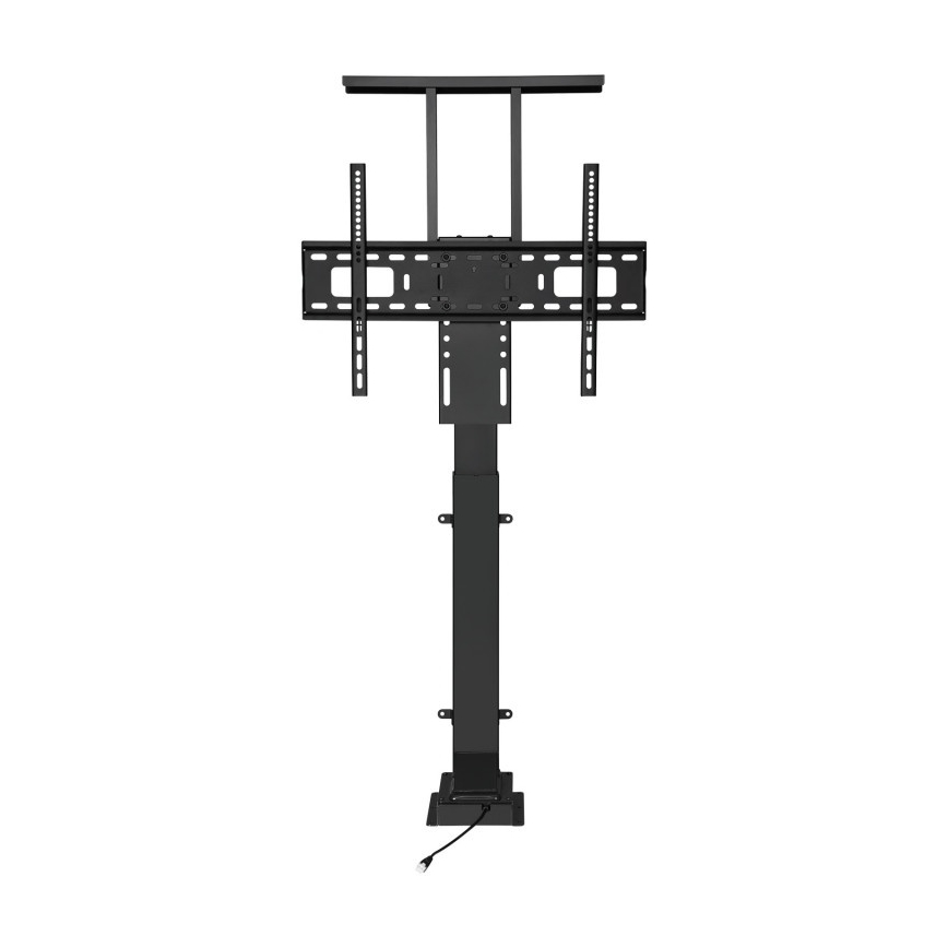 MK FLORIA MKF-19DM648 - Supporto a pavimento per TV 37-65 nero SCHUKO + telecomando