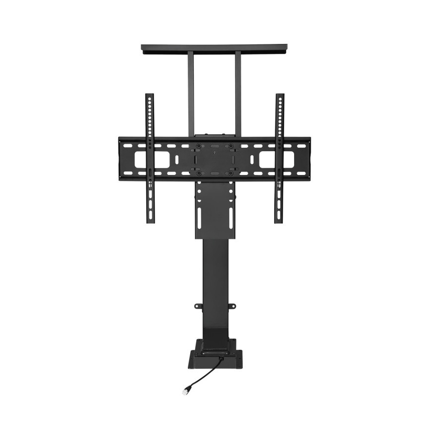 MK FLORIA MKF-19DM648 - Supporto a pavimento per TV 37-65 nero SCHUKO + telecomando