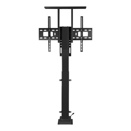 MK FLORIA MKF-19DM648 - Supporto a pavimento per TV 37-65 nero SCHUKO + telecomando