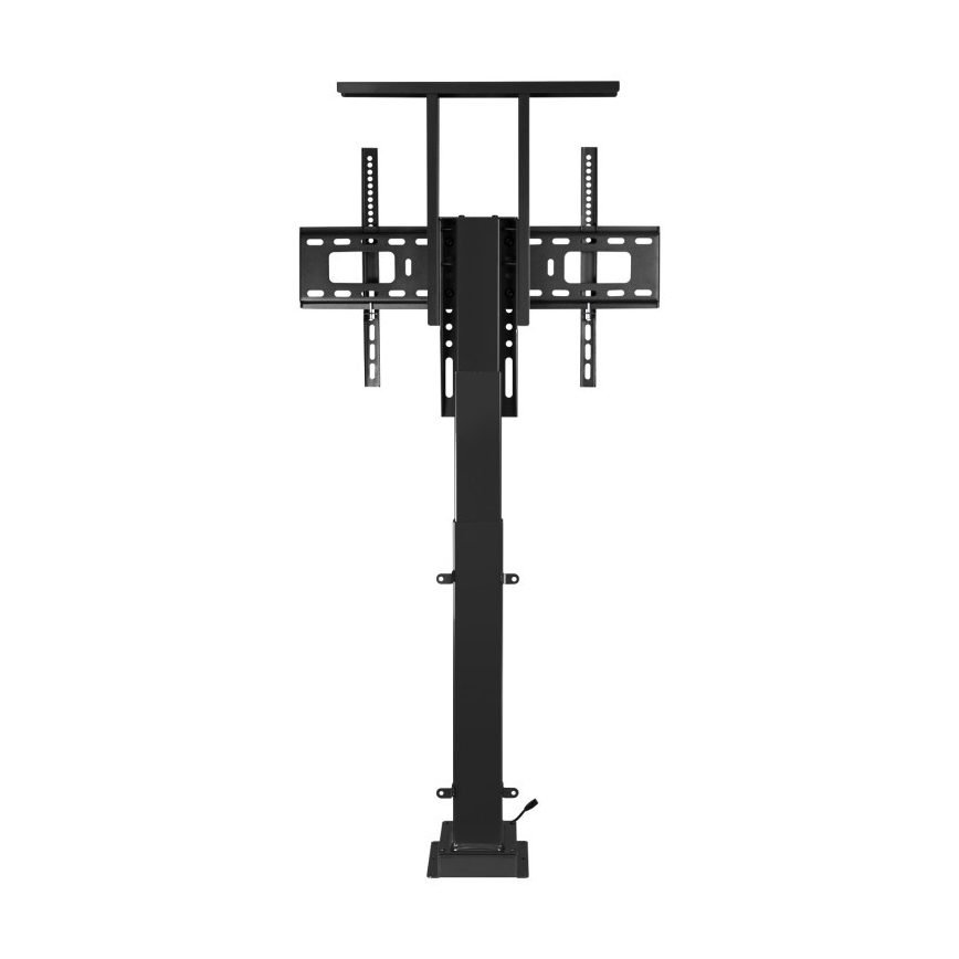 MK FLORIA MKF-19DM648 - Supporto a pavimento per TV 37-65 nero SCHUKO + telecomando
