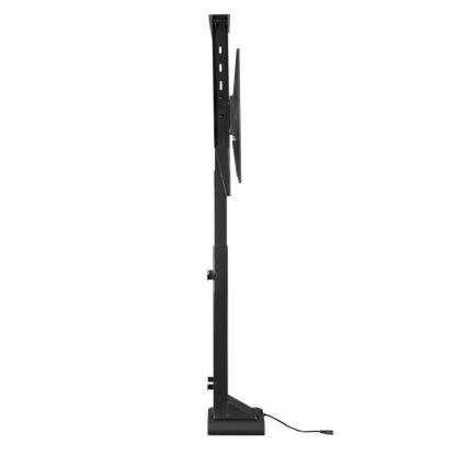 MK FLORIA MKF-19DM648 - Supporto a pavimento per TV 37-65 nero SCHUKO + telecomando