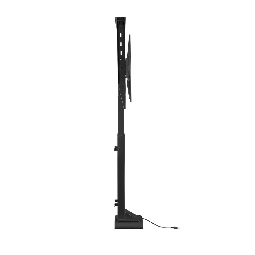 MK FLORIA MKF-19DM648 - Supporto a pavimento per TV 37-65 nero SCHUKO + telecomando