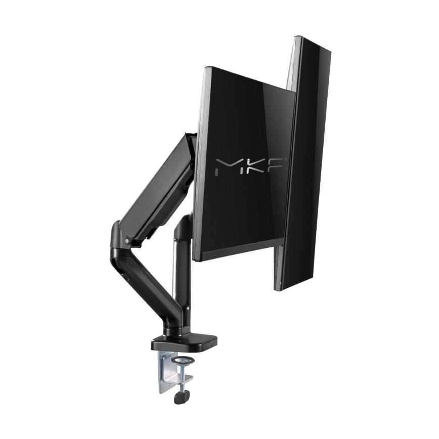 MK FLORIA MKF-21DP113S2 - Supporto regolabile per due monitor da 32 nero