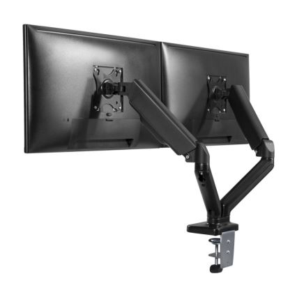 MK FLORIA MKF-21DP113S2 - Supporto regolabile per due monitor da 32 nero