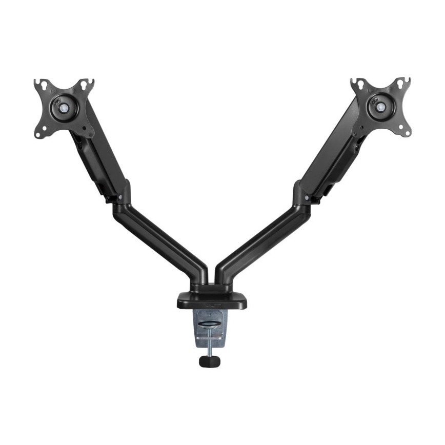 MK FLORIA MKF-21DP113S2 - Supporto regolabile per due monitor da 32 nero