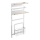 MK FLORIA MKF-21MG02W - Organizzatore magnetico 67,5x31 cm bianco