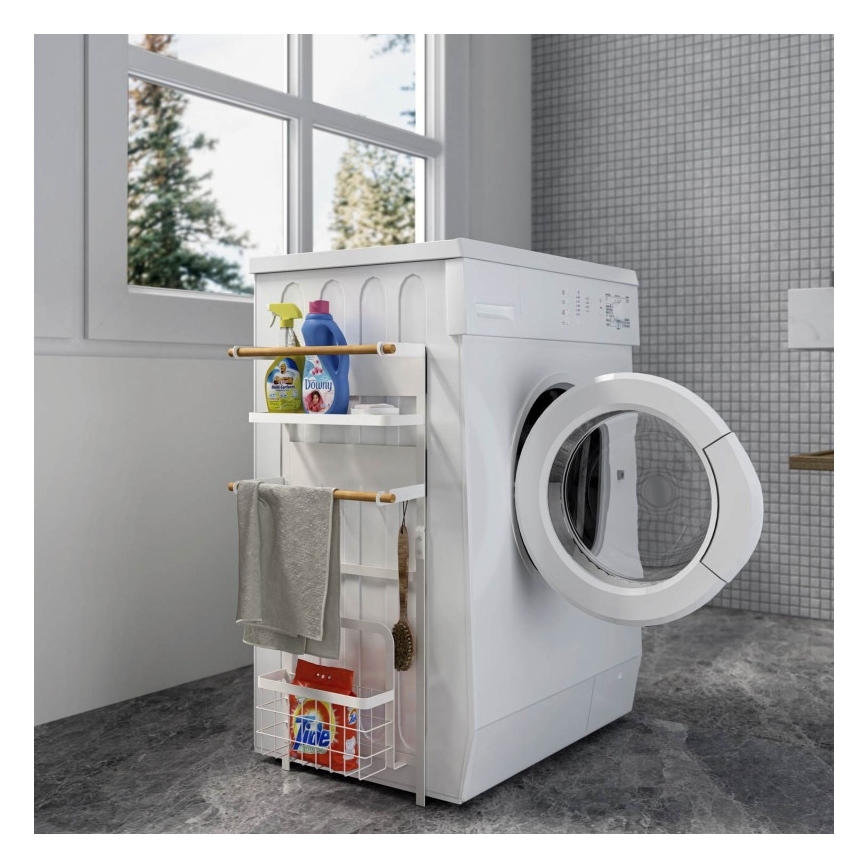 MK FLORIA MKF-21MG02W - Organizzatore magnetico 67,5x31 cm bianco